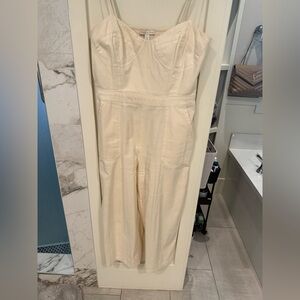 Chelsea & Violet Ivory jump suit